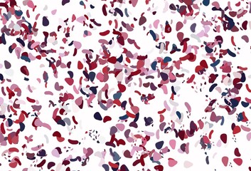 Light blue, red vector backdrop with abstract shapes.