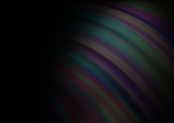 Dark Silver, Gray vector backdrop with bent lines.