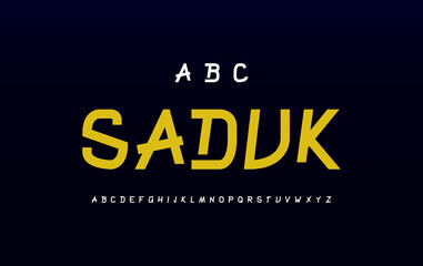 Fototapeta premium Japanese alphabet fonts. Typography for an Asian theme, poster, banner. Vector element or template