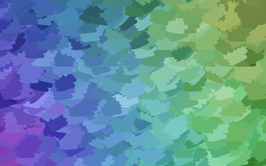 Light Multicolor vector backdrop with memphis shapes.