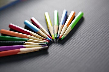 한국의문구색연필입니다