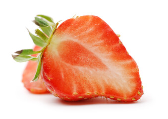 strawberry isolated over white background