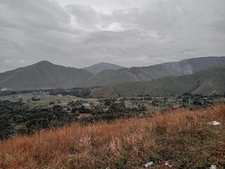 landscape in the mountains