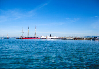Ships at Fisherman's Wharf, San Francisco, CA