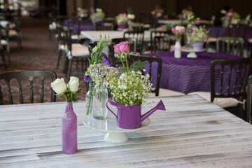 Decoraciones para recepciones o fiestas