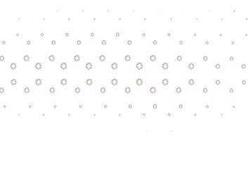 Light red vector cover with spots.