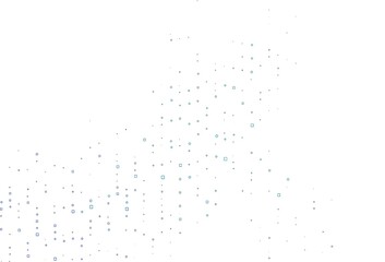 Light BLUE vector template with square style.