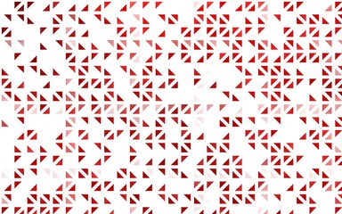 Light Red vector pattern in polygonal style.
