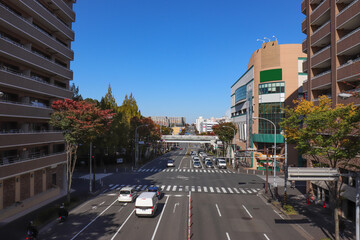 センター南周辺の街並み（神奈川県横浜市都筑区）