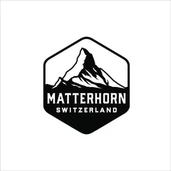 Fotobehang Matterhorn tallest mountain in switzerland © Dedy Andreas