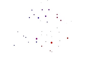 Light Black vector background with bubbles.