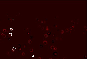 Light Red vector layout with circle shapes.