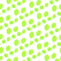seamless pattern with leaf