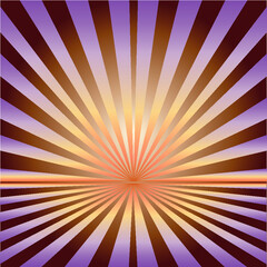 background with rays