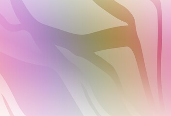Light Multicolor vector blurred background.