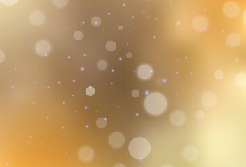 Light Orange vector backdrop in holiday style.