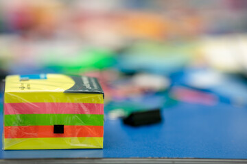 School and office stationary. Back to work and school concept.