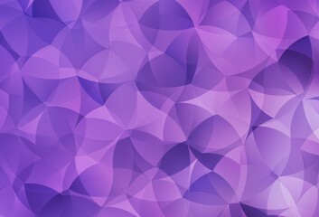 Light Purple vector triangle mosaic background.