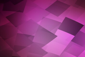 Light Pink vector background with rectangles.