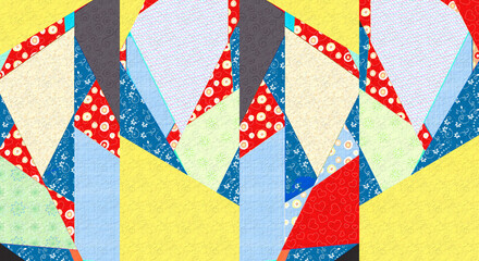 Colorful abstract background, pattern design, digital art