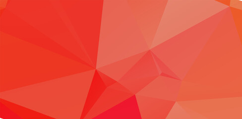 Abstract Gradient Red Geometric Background