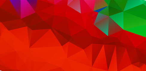 Abstract Gradient Red Geometric Background