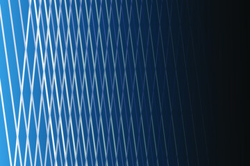 background that has a blue and black gradient with white stripes.