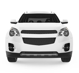 SUV Car Isolated