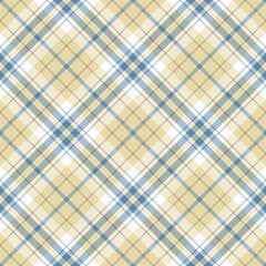 Plaid pattern seamless. Check fabric texture. Stripe square background. Vector textile design.