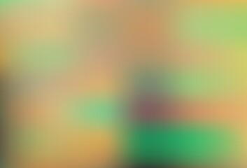 Light Green, Yellow vector blurred shine abstract texture.