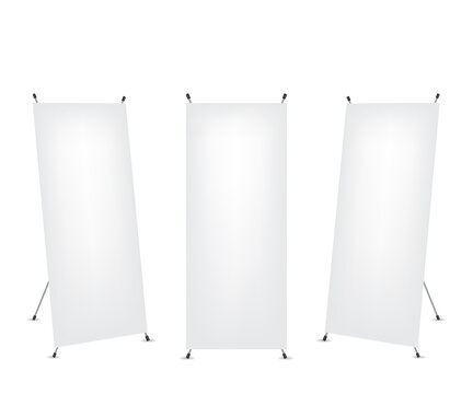 Roll up x-stand banner