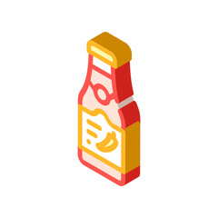 industrial spicy sauce glyph icon vector illustration