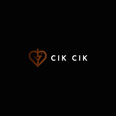CIkcik | Template Logo Love Icon with variation object