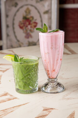 healthy food-chilled smoothie