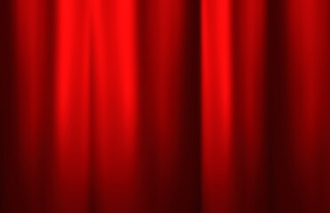 Abstract red blurred gradient background with soft highlights