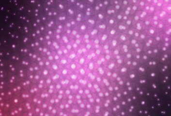 Light Purple, Pink vector texture with disks.