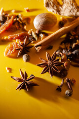 star anise and cinnamon