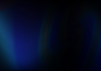 Dark BLUE vector background with bent ribbons.