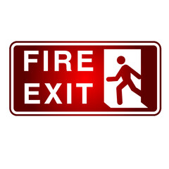 Fire Exit - Emergency Sign