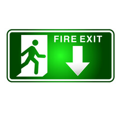 emergency exit sign