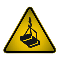 Warning, Overhead Risk Sign
