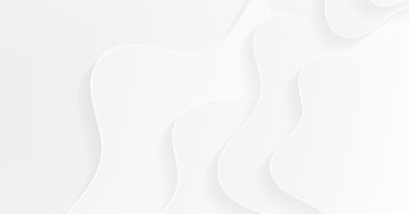 Abstract white paper background