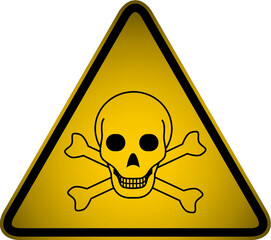 poison warning sign