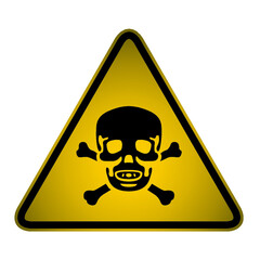 poison warning sign