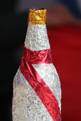 decorative beer bottle