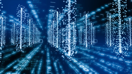 デジタル営業　IoTによる大都市のデジタル化 背景画像のイメージ