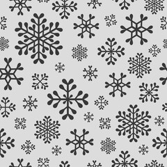 Seamless snowflake pattern for Christmas, wrapping paper, Holiday - Event