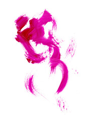 abstract acrylic pink