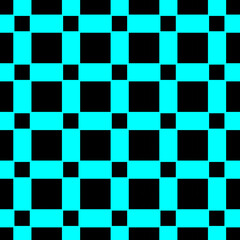 pattern square black and blue background
