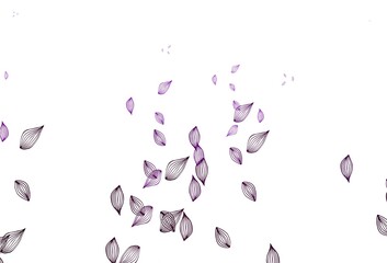 Light Purple vector hand painted pattern.